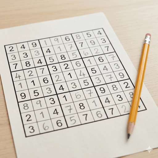 Classic Sudoku: More Than Just Numbers—A Journey of Logic and Focus